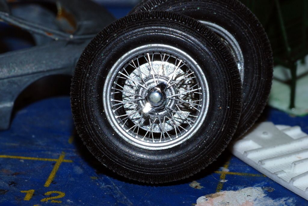 124 Scale Wire wheels Model Building Questions and Answers Model